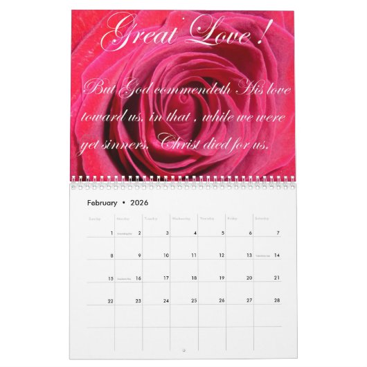 Nieuw begin kalender (Feb 2026)