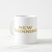 Nieuw begin koffiemok (Voorkant links)