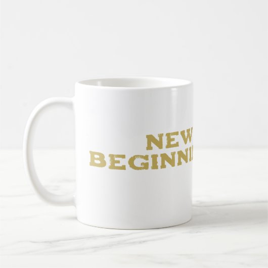 Nieuw begin koffiemok (Links)