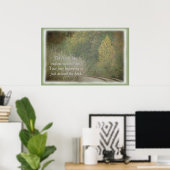 Nieuw begin motivatie poster (Thuiskantoor)