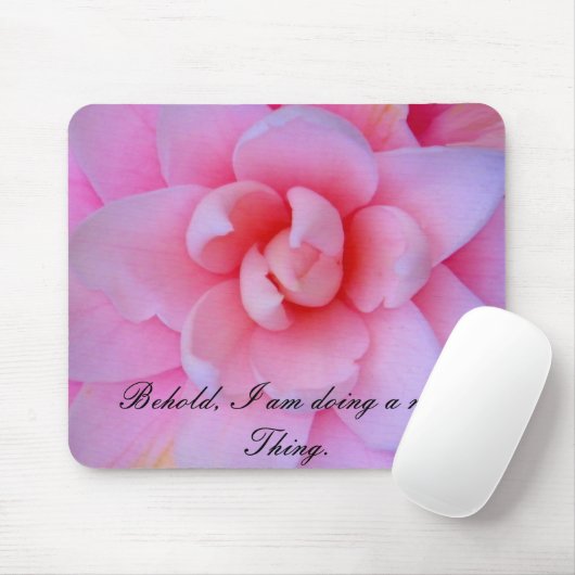 Nieuw begin-Mousepad Muismat (Met muis)