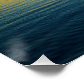 Nieuw begin, Sunset Motivatie quotes, Perfect Poster (Hoek)