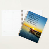 Nieuw begin, Sunset Motivatie quotes, Planner (Display)