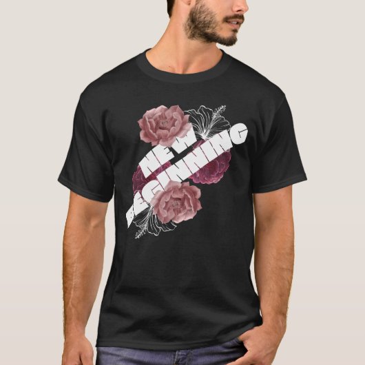 Nieuw begin T-shirt (Voorkant)