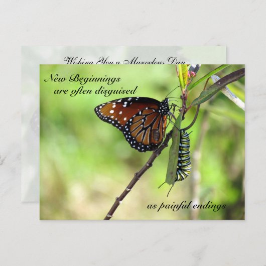 Nieuw beginner-Briefkaart Briefkaart (Voorkant / Achterkant)