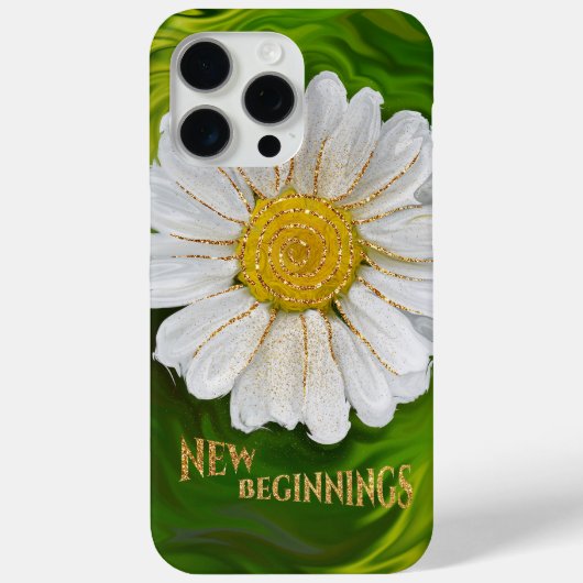 Nieuw Beginnings - Daisy flower power Case-Mate iPhone Case (Achterkant)