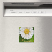 Nieuw Beginnings - Daisy flower power Magneet (Insitu (Vaatwasser))