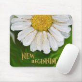 Nieuw Beginnings - Daisy flower power Muismat (Met muis)