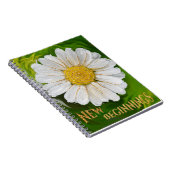 Nieuw Beginnings - Daisy flower power Notitieboek (Rechterzijde)