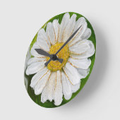 Nieuw Beginnings - Daisy flower power Ronde Klok (Hoek)