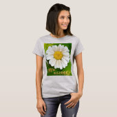 Nieuw Beginnings - Daisy flower power T-shirt (Voorkant volledig)