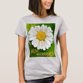 Nieuw Beginnings - Daisy flower power T-shirt