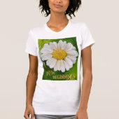 Nieuw Beginnings - Daisy flower power T-shirt (Voorkant)