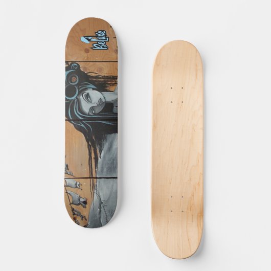 NIEUW Beluxe RUBYdinsdag Skateboard (Voorkant)