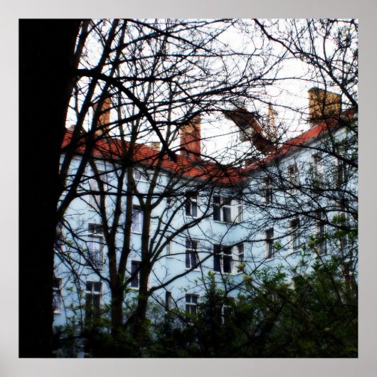 Nieuw Berlijn-gebouw Poster (Voorkant)