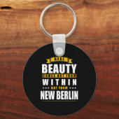 Nieuw Berlijn - Grappig D Stad Geschenk Sleutelhanger (Voorkant)