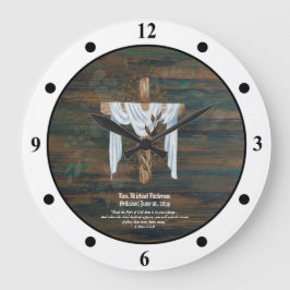 Nieuw besteld Eerste dominee Deacon Minister Large Grote Klok