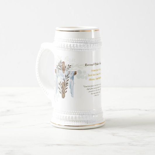 Nieuw besteld Eerste dominee Deacon Minister Mok (Voorkant links)