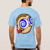 Nieuw-&-beter! De Gele & Gekke rug van T-shirt (Achterkant)