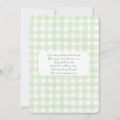 Nieuw bij Club Baby shower Kaart (Achterkant)