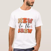 Nieuw bij de bemanning - Kerstmis T-shirt (Voorkant)