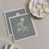 Nieuw bij de Club Golf Baby Shower