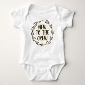Nieuw bij de Crew Baby Jersey Bodysuit (Voorkant)