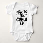 Nieuw bij de Crew Baby Romper (Voorkant)