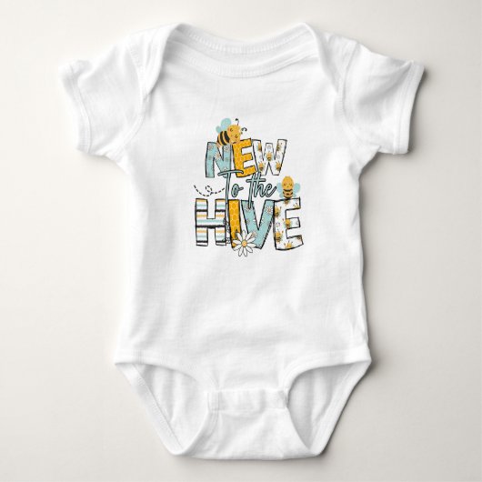 Nieuw bij de Hive Baby Bodysuit (Voorkant)