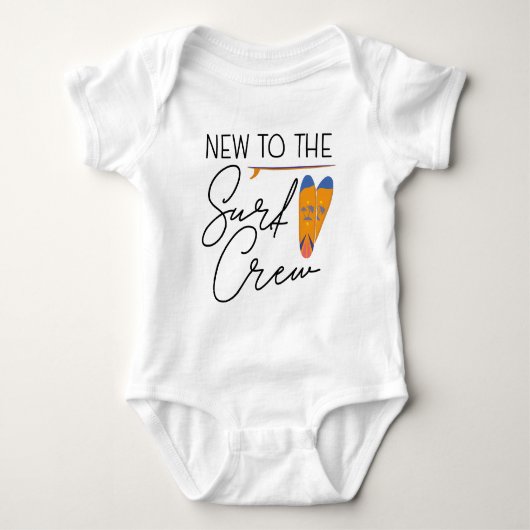 Nieuw bij de Surf Crew - Cute Baby Surft Romper (Voorkant)