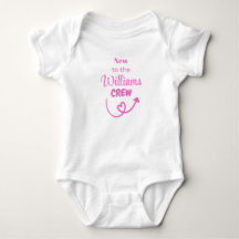 Nieuw bij de [SURNAME] crew, Baby Gift, gepersonal