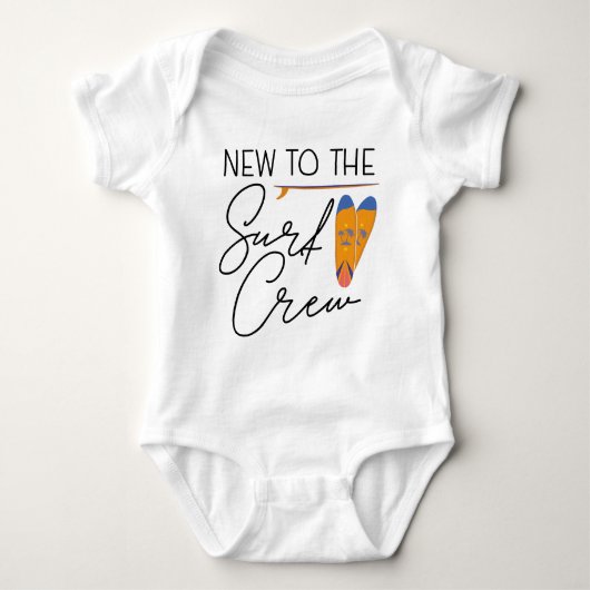 Nieuw bij de Surven Crew - Schattige Baby Surfing Romper (Voorkant)