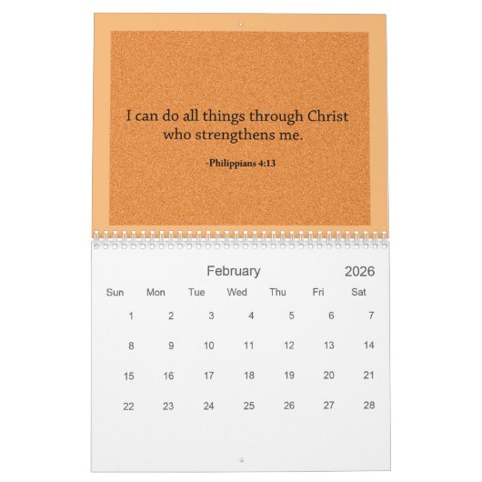 NIEUW! Bijbelverzen Kalender (Feb 2026)