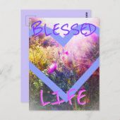 NIEUW Blessed Life briefkaart (Voorkant / Achterkant)