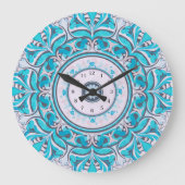 Nieuw Bloemrijk Mandala Grote Klok (Voorkant)