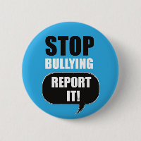 NIEUW! - BLUE STOP BULLYING RAPPORT IT PIN-BADGE