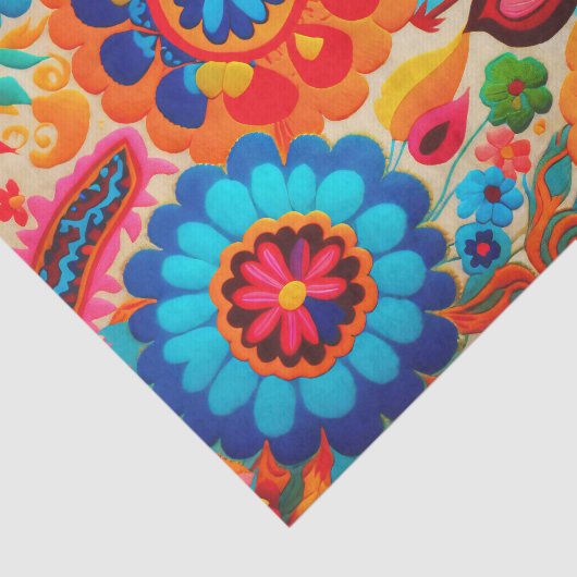 NIEUW BOHEMIA 1 mooi levendig decoupage papier (Detail)