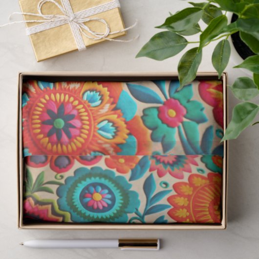 NIEUW BOHEMIA 2 levendig mooi decoupage papier (Geschenk)