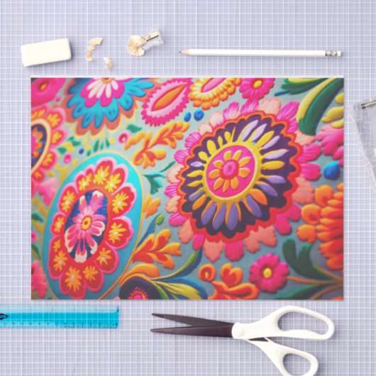 NIEUW BOHEMIA 3 levendig mooi decoupage papier (Craft)