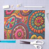 NIEUW BOHEMIA 4 oogverblindend boho decoupage papi Tissuepapier (Craft)