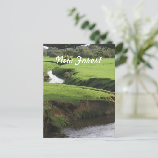 Nieuw bos briefkaart (Staand voorkant)