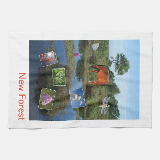 Nieuw bos theedoek (Horizontaal)