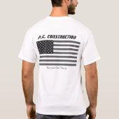 Nieuw bouw t-shirt (Achterkant)