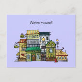 Nieuw Briefkaart Aankondiging adreswijziging (Voorkant)