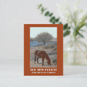 Nieuw briefkaart in de soort Forest 1920s (Staand voorkant)