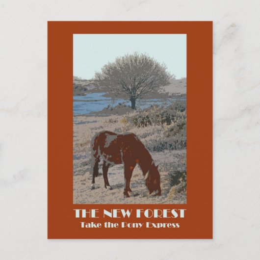 Nieuw briefkaart in de soort Forest 1920s (Voorkant)