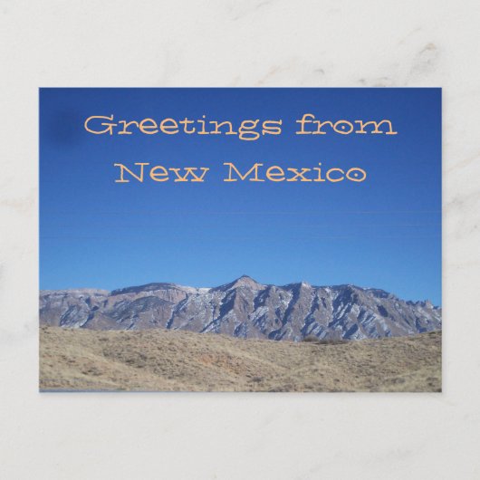 Nieuw Briefkaart Mexico Mountain Uitzicht (Voorkant)