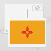 Nieuw Briefkaart Mexico-vlag (Voorkant / Achterkant)