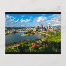NIEUW Briefkaart Pittsburgh Foto