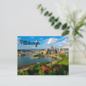 NIEUW Briefkaart Pittsburgh Foto (Staand voorkant)